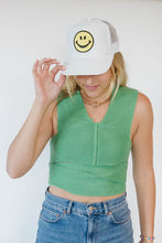 Load image into Gallery viewer, Retro Smiley Trucker Hat
