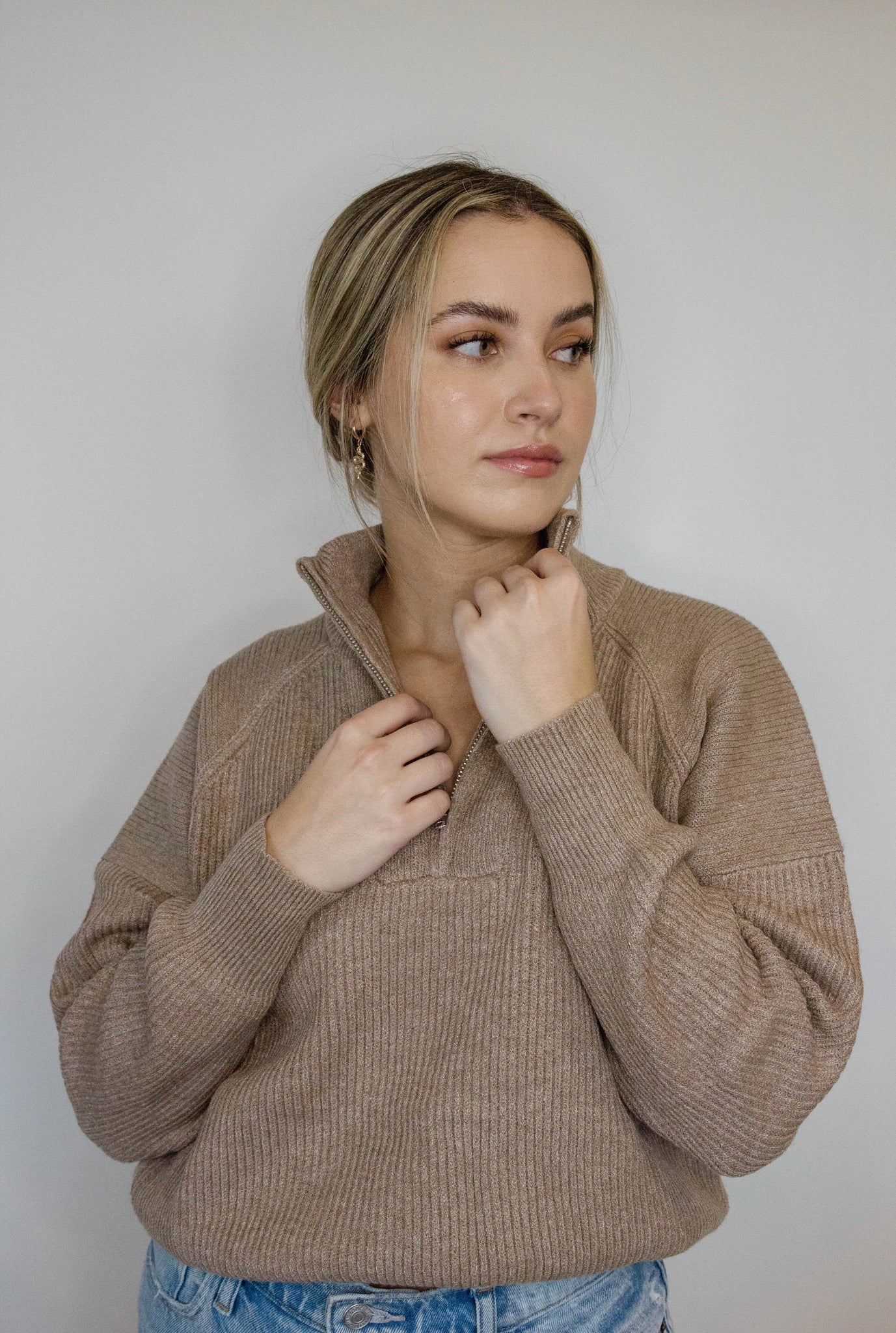 Bradshaw Quarter-Zip Sweater