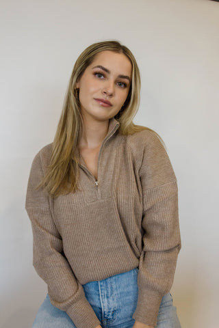 Bradshaw Quarter-Zip Sweater