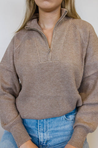 Bradshaw Quarter-Zip Sweater