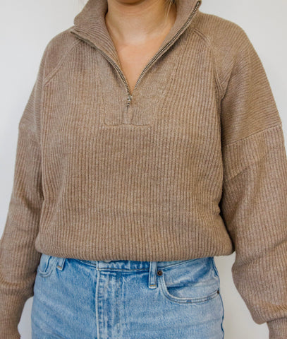 Bradshaw Quarter-Zip Sweater